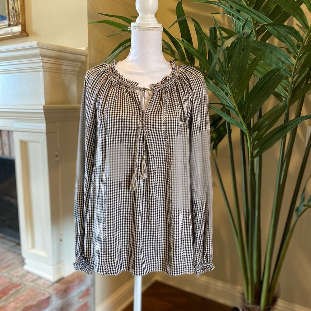MAX STUDIO SMOCK TOP